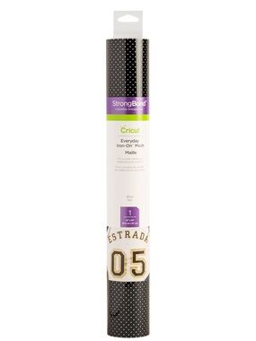 Cricut Everyday Iron-On Vinyl Black Mesh, 12" x 24" Discontinued